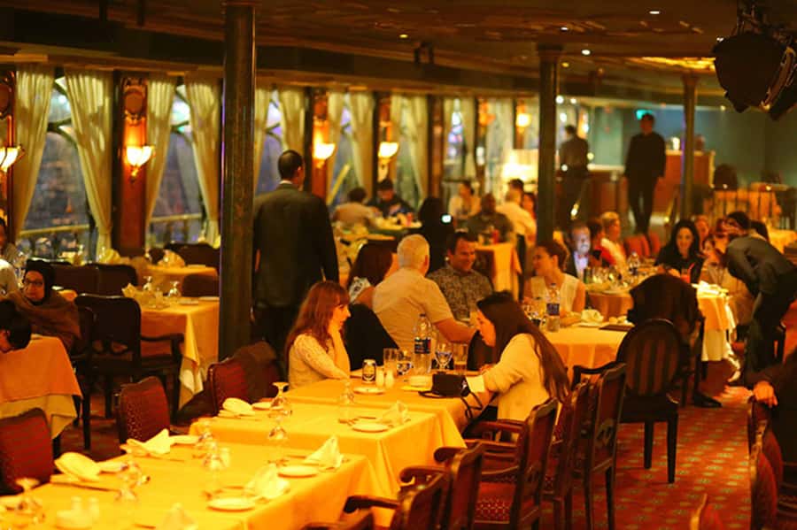 Cairo: Nile Maxim Luxurious Dinner Cruise with Dance Show - Belly dancing, Tanoura, and live music