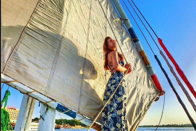 Cairo Private Felucca OnThe Nile River With Pickup and Soft Drink - Wind, motorboats, and other practical risks