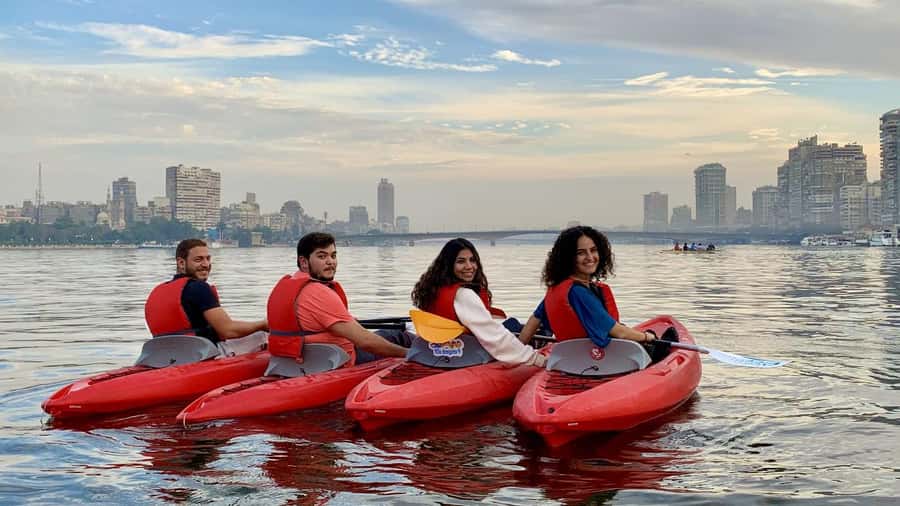 Cairo: Private Nile Kayaking Adventure with hotel transfers. - Two hours of paddling on the ancient river