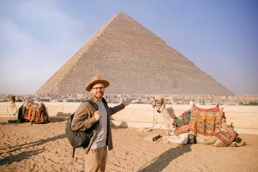 Cairo: Pyramids and Sphinx Tour with River Nile Felucca Ride - The Giza Plateau and its three pyramids