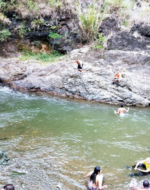 Cali: Cali River Waterfall and Great River Pools Tour - The one-hour stop at Cali Waterfall