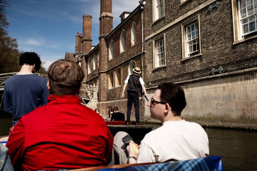 Cambridge University: Guided Punting Tour on the River Cam - The Mathematical Bridge and Cambridge’s famous engineering story