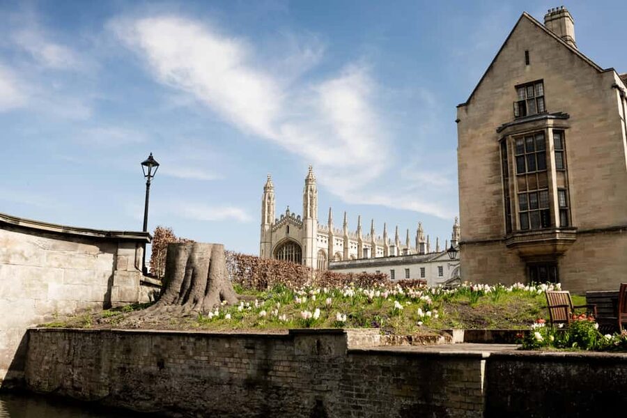 Cambridge University: Guided Punting Tour on the River Cam - Darwin College and the first stretch of the Cam