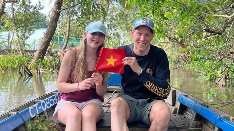 Can Tho: Floating Market explore local life, Mekong farm - Cai Rang Floating Market and breakfast on the river