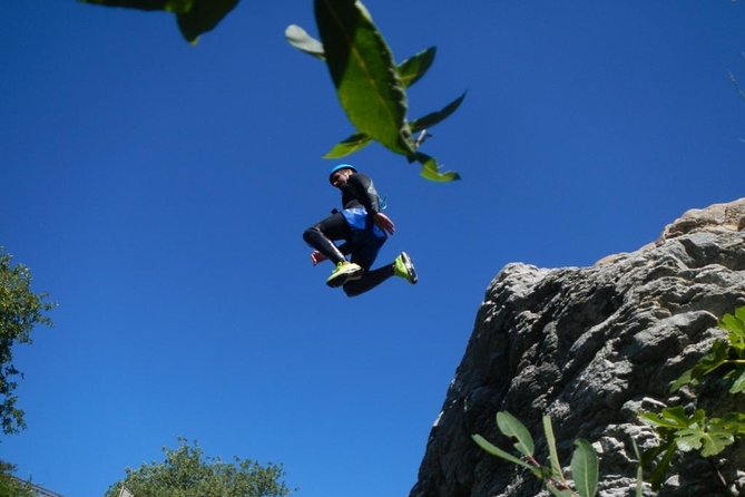 Canyoning Gorge Descent, river walk in Benahavis. - Is this canyoning trip suitable for children?