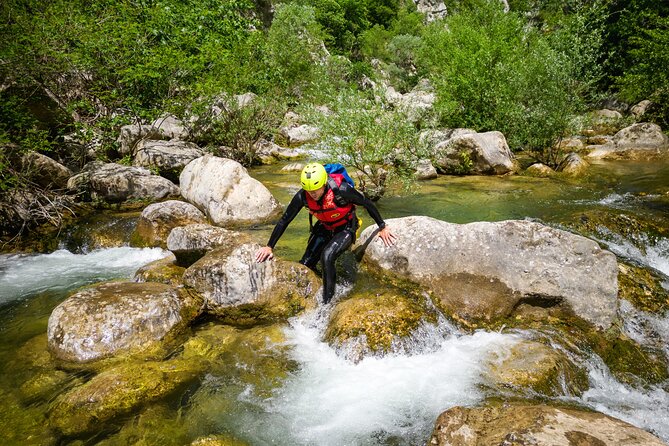 Canyoning on Cetina River from Split or Šestanovac - The 100-meter rock tunnel