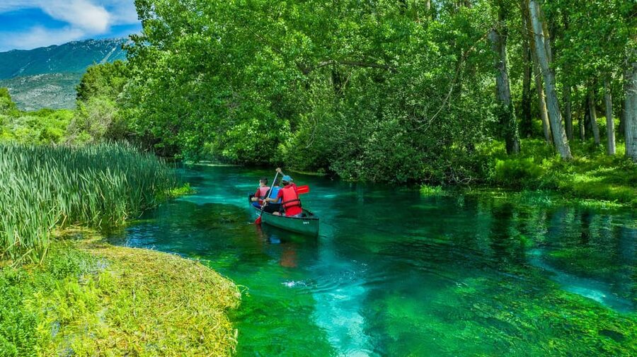 Capestrano: Canadian Canoe Excursion on the Tirino River - Why the Tirino River is the star of this outing