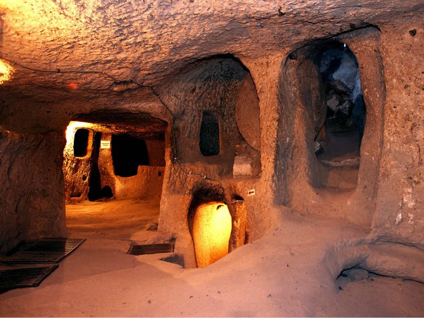 Cappadocia: Guided Full-Day Tour with Lunch and River Walk - Inside Derinkuyu’s underground city