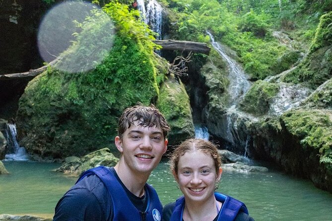 Cave, Waterfall and River Adventure in Charco Azul from San Juan - River walking, waterfall swimming, and cliff jumps