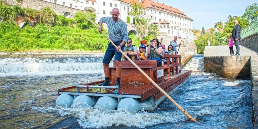 Český Krumlov: Wooden Raft River Cruise - What You See Along the 50-Minute Route