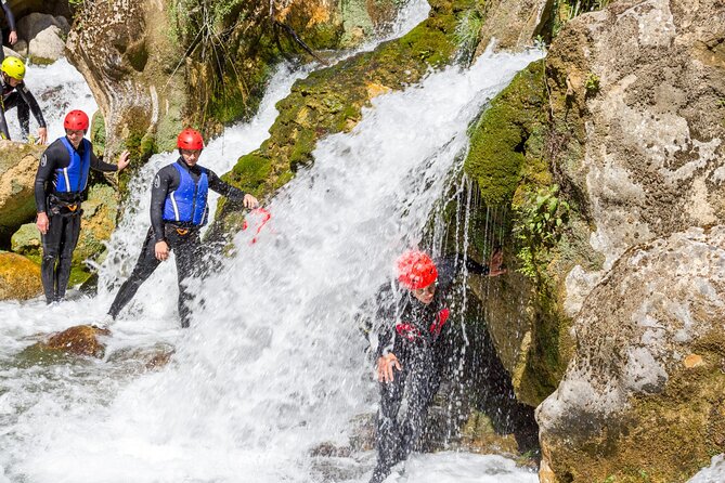 Cetina River Extreme Canyoning Adventure from Split or Zadvarje - The second abseil keeps the adventure moving