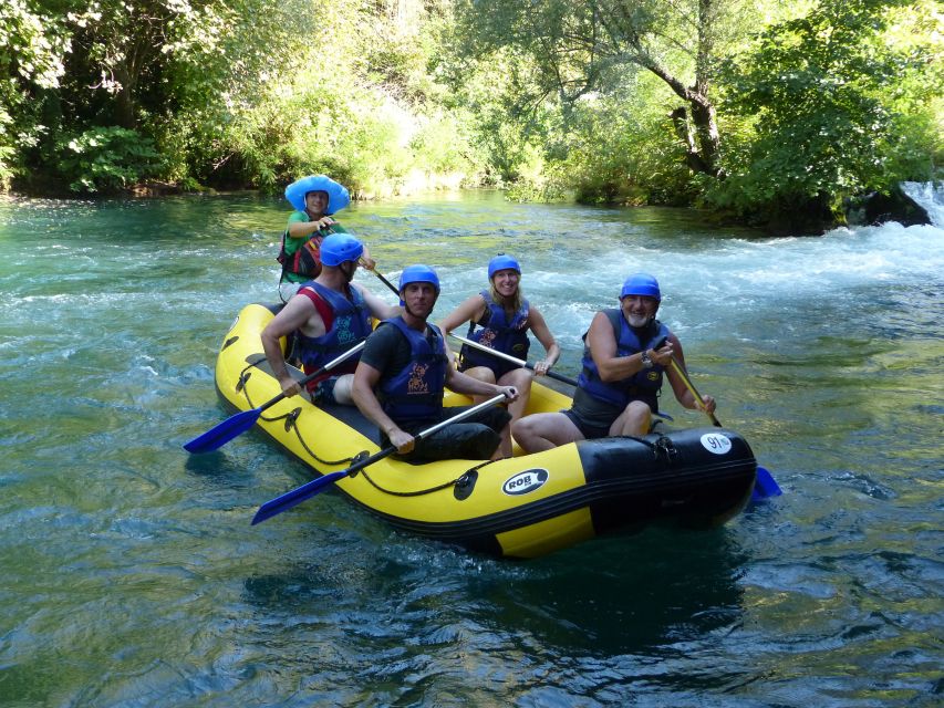 Cetina River: Rafting and Cliff Jumping Tour - The cave route and a little rock scrambling