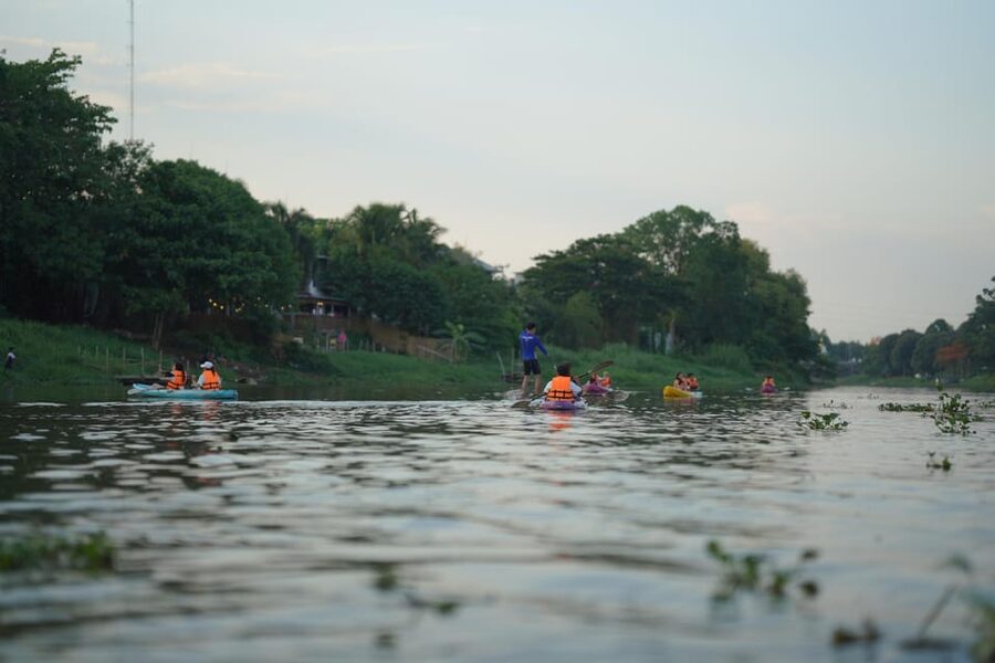 Chiang Mai:Explore kayaking through Mae Ping River on sunset - What the guides add