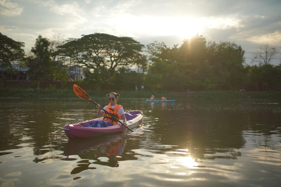 Chiang Mai:Explore kayaking through Mae Ping River on sunset - Why the Mae Ping works best at sunset
