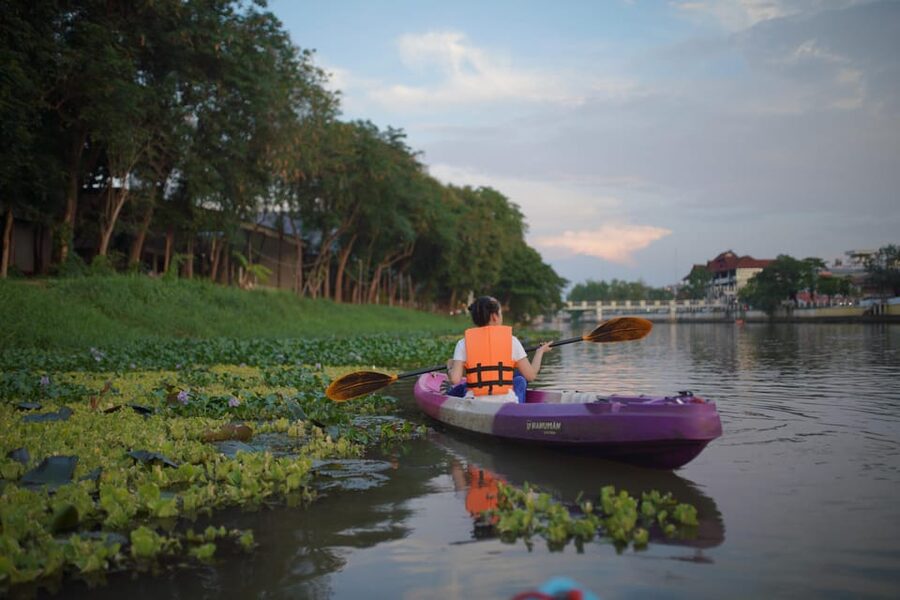 Chiang Mai:Explore kayaking through Mae Ping River on sunset - How difficult is the kayaking?