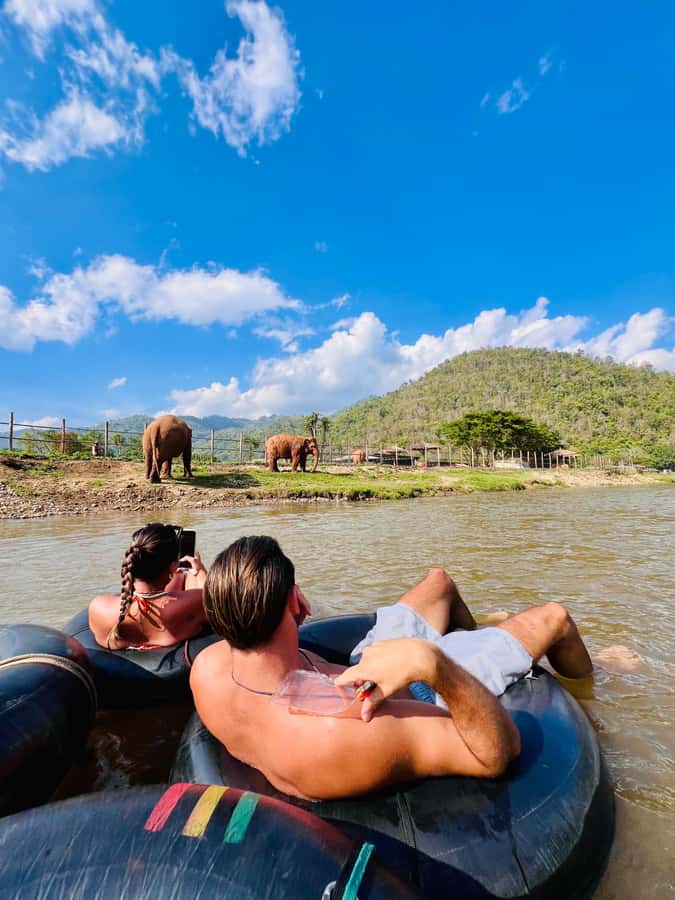 Chiang Mai Half-Day Adventure: River Tubing & Waterfall - The Base Camp Finish Makes the Day Easier