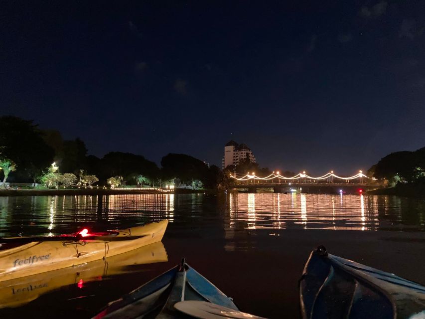 Chiang Mai: Ping River Night Kayaking into City Center - Mai Yai trees, wildlife, and the quiet river