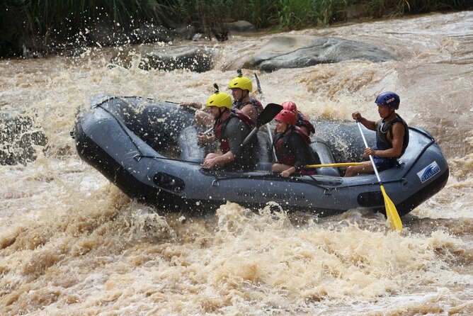 Chiang Mai Rafting in Mae Taeng River with Thai Buffet - The waterfall stop adds a playful finish