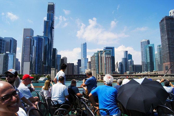 Chicago Architecture Center River Cruise aboard First Lady - Marina City, the Trump tower, and the idea of a city in layers