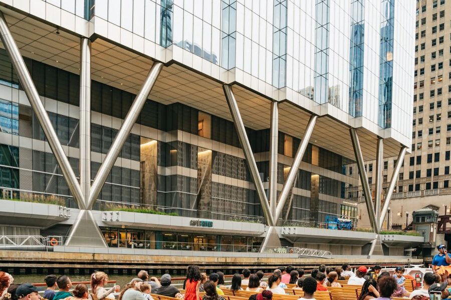 Chicago: Architecture River Cruise Skip-the-Ticket Line - Marina City, Trump Tower, and the modern riverfront