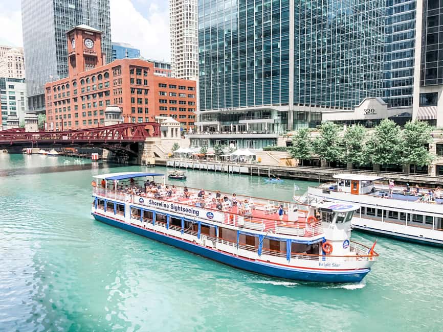 Chicago: Architecture River Tour and Hop-on Hop-off Bus Tour - The app, activation, and self-guided walks