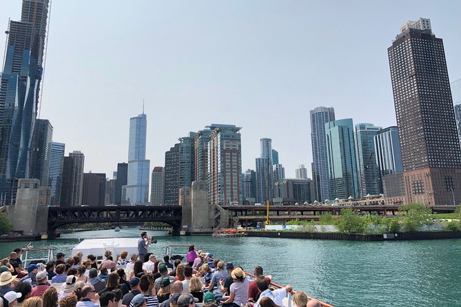 Chicago River 90-Minute Architecture Boat Tour - Navy Pier and the wider skyline