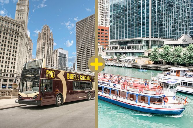 Chicago River Architecture Tour and Big Bus Hop-on Hop-off Tour - Key things to know before you book