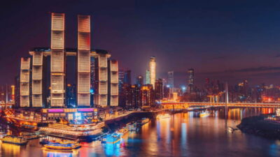 Chongqing: Two Rivers Night Cruise- Yangtze & Jialing Rivers