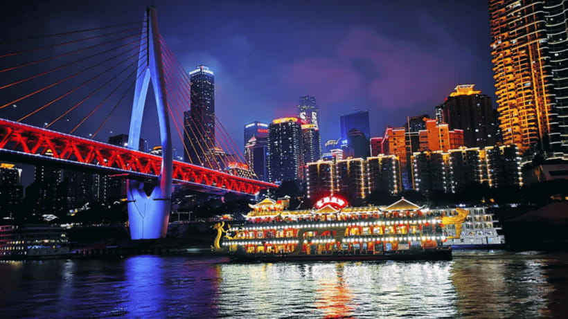Chongqing: Two Rivers Night Cruise- Yangtze & Jialing Rivers - How to plan the evening around the cruise