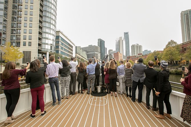 City Cruises Chicago: River Architectural Lunch Cruise - Civic Opera House and the downtown canyon