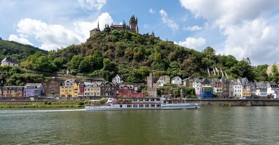 Cochem: KD Panoramic Evening Cruise on the Moselle River - Vineyards, Promenade, and the Pinneberg Chair Lift