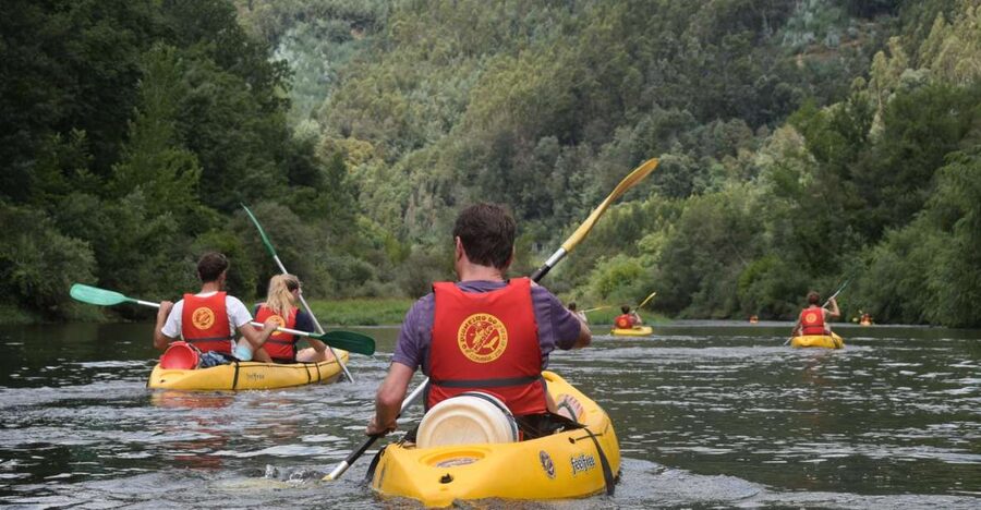 Coimbra: Mondego River Kayaking Tour - From Coimbra to Penacova and the Carvoeira dam