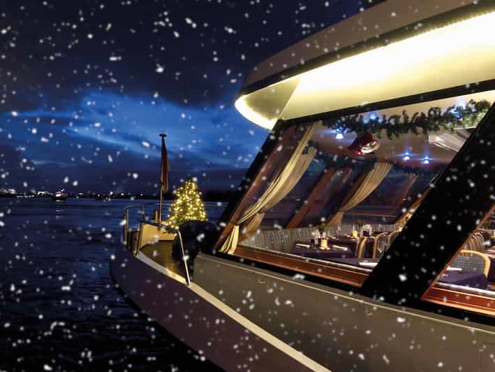 Cologne: Rhine River Winter Cruise with Festive Music - Glühwein, hot chocolate, cake, and simple snacks