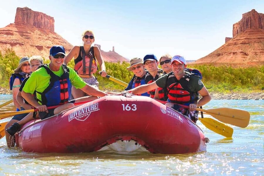 Colorado River : Morning Half-Day Colorado River Rafting - Professor Creek and Cloudburst offer brief bursts