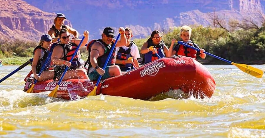 Colorado River : Morning Half-Day Colorado River Rafting - Calm water, swimming, and the missing invitation