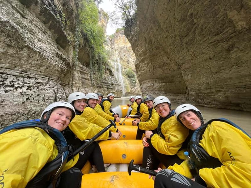 Çorovoda: Osumi Canyon Rafting/River Tubing Tour - What low summer water really means