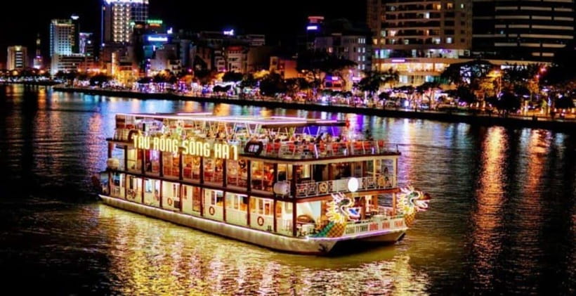 Da Nang: Han River Night Cruise with Sunrise Cocktail - A night on Da Nang’s Han River
