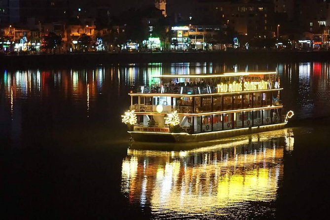 Da Nang Night Motorbike Tour & River Cruise Riding By Lady Rider - The night market and Sun Wheel close the sightseeing circuit