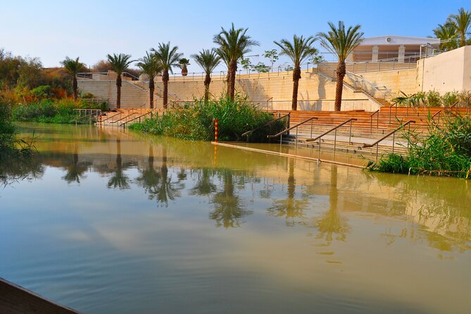 Day Tour Bethany Baptism Jordan River Site & Dead Sea from Amman - Walking through Bethany Beyond the Jordan