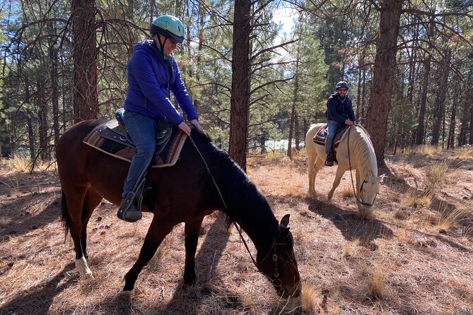 Deschutes River Horse Ride - Aspen Meadows and the return ride
