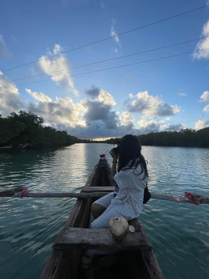 Diani: Sunset Canoe Tour along the River with Mangroves - Booking, cancellation, and practical details