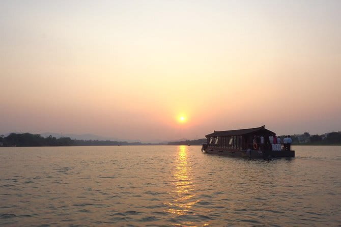 Dinner Cruise & Music Folk Song on the Perfume River in Hue - Night views from a decorated dragon boat
