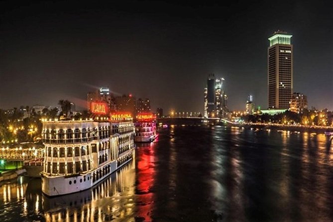 Dinner Cruise On the Nile with Belly Dancing Show - The music, tanoura, and belly dancing