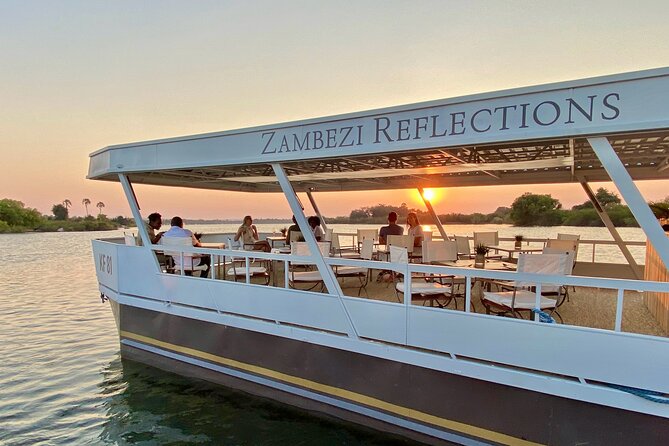 Dinner Cruise on the Zambezi River - Sunset first, dinner after dark