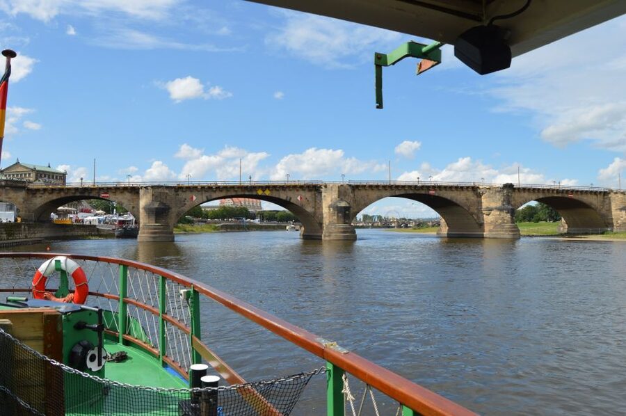 Dresden: Bridges River Tour - The Canaletto view from the water