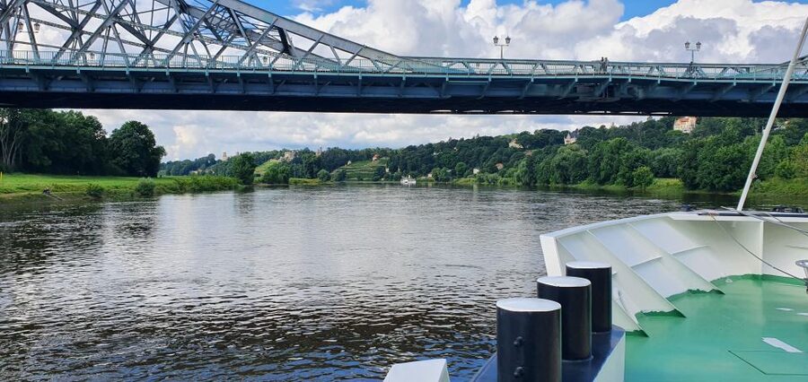 Dresden: River Sightseeing Boat Cruise - The Loschwitz villa quarter and the Blue Wonder