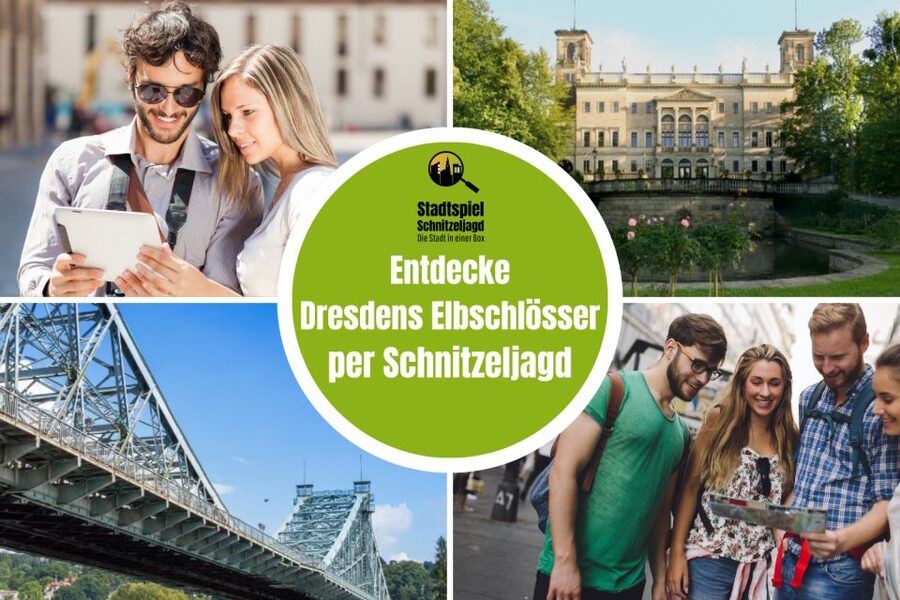 Dresden: Scavenger Hunt to Elbe River & Castles - Key points at a glance