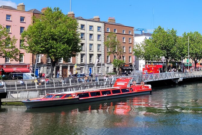 Dublin Sightseeing Cruise on River Liffey with Local Guide - Passing the Jeanie Johnston