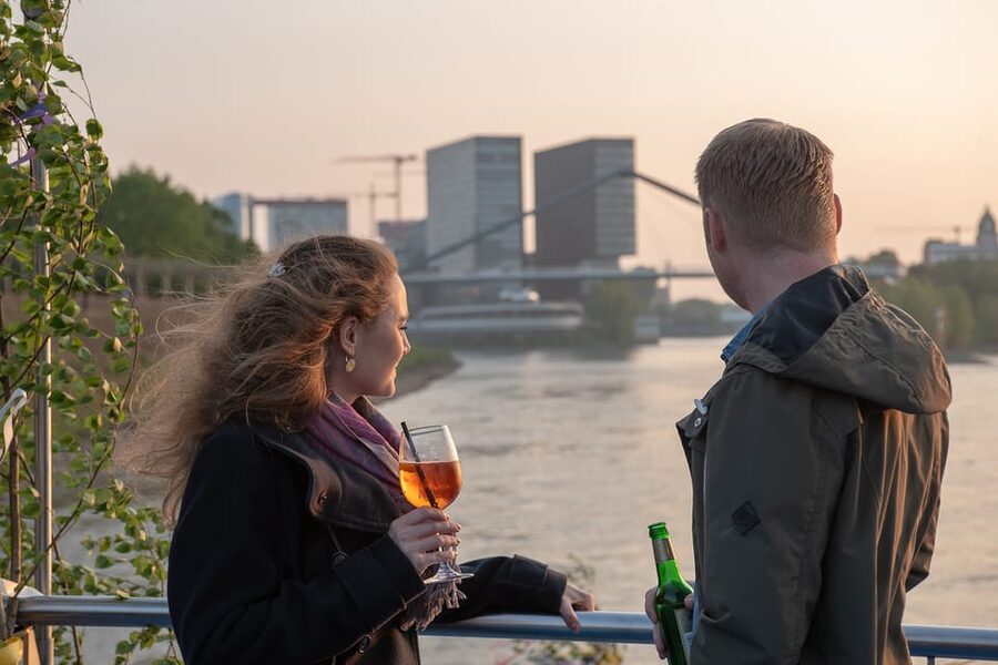 Düsseldorf: 2-Hour Evening Rhine River Cruise with Live DJ - Is $34 a fair price?