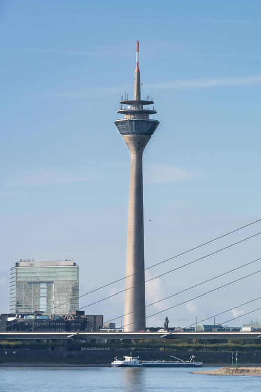 Düsseldorf: Rhine Tower Adult Entry - What you can see from the top